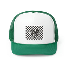 Load image into Gallery viewer, MAMA Checker Retro Letters Trucker Cap
