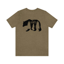 Load image into Gallery viewer, Nature Bear Men&#39;s Short Sleeve Graphic Tee
