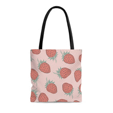 Load image into Gallery viewer, Strawberry Fields High Quality Tote Bag
