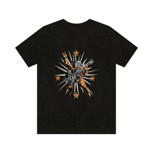 Space RockStar Men's Short Sleeve Graphic Tee