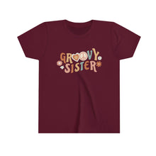 Load image into Gallery viewer, Groovy Sister Youth Girls Retro T-shirt
