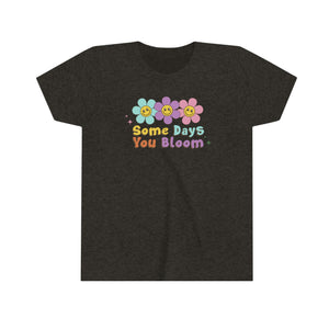 Some Days You Bloom Girls Youth Retro T-shirt