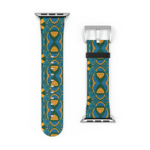 Marrakesh Faux-Leather Apple Watch Band