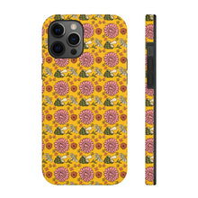 Load image into Gallery viewer, Retro 70&#39;s Mushrooms and Flowers Tough Phone Case, Case-Mate
