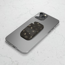 Load image into Gallery viewer, Stars and Moon Black Phone Click-On Grip
