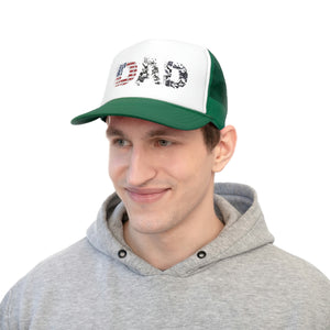 Flag Dad Trucker Cap