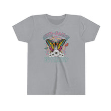 Load image into Gallery viewer, AntiSocial Butterfly Youth Girls Retro T-shirt
