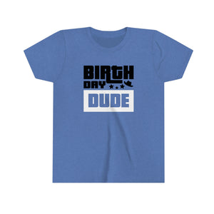 Birthday Dude Youth Boys T-shirt