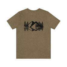 Load image into Gallery viewer, Moutains Sketch Men&#39;s Short Sleeve Graphic Tee
