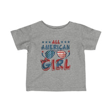 Load image into Gallery viewer, All American Girl Infant Fine Jersey Tee
