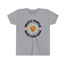 Load image into Gallery viewer, Treat People with Kindness Girls Youth Retro T-shirt
