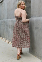 Load image into Gallery viewer, Jade By Jane Mi Amor Full Size Floral Midi Sundress
