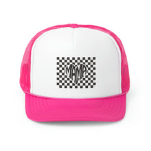 Load image into Gallery viewer, MAMA Checker Retro Letters Trucker Cap
