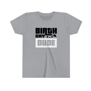 Birthday Dude Youth Boys T-shirt