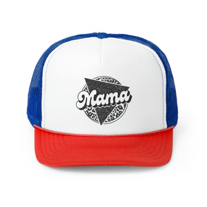 MAMA Retro Geometric Trucker Cap