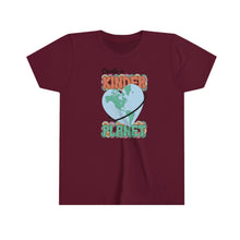 Load image into Gallery viewer, Create a Kinder Planet Girls Youth Retro T-shirt
