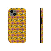 Load image into Gallery viewer, Retro 70&#39;s Mushrooms and Flowers Tough Phone Case, Case-Mate
