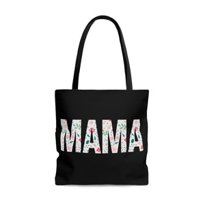 MAMA Floral High Quality Tote Bag