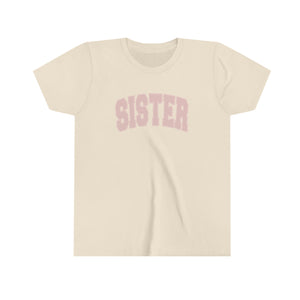 Sister Varsity Girls Youth Retro T-shirt