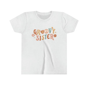 Groovy Sister Youth Girls Retro T-shirt