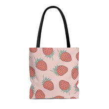 Load image into Gallery viewer, Strawberry Fields High Quality Tote Bag
