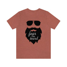 Load image into Gallery viewer, Fear The Beard Men&#39;s Short Sleeve Graphic Tee
