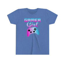 Load image into Gallery viewer, Gamer Girl Youth Girls Retro T-shirt
