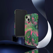 Load image into Gallery viewer, Neon Jungle Pink and Green Tough Phone Case, Case-Mate
