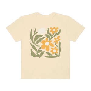 Utopian Flower Abstract Women’s Vintage T-shirt