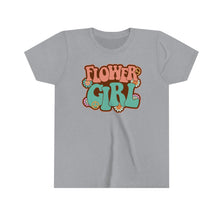 Load image into Gallery viewer, Flower Girl Peace Daisies Youth Girls Retro T-shirt
