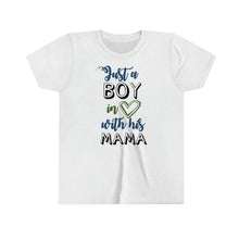 Load image into Gallery viewer, Just A Boy In Love With His Mama Youth Boys T-shirt
