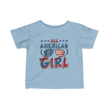 Load image into Gallery viewer, All American Girl Infant Fine Jersey Tee
