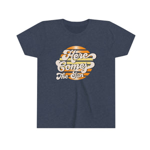 Here Comes The Sun Vintage Youth Boys T-shirt