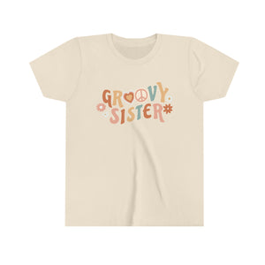 Groovy Sister Youth Girls Retro T-shirt