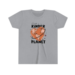 Create a Kinder Planet Pinks Girls Retro T-shirt