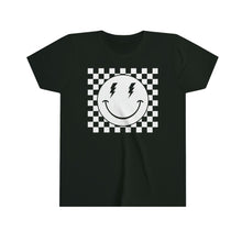 Load image into Gallery viewer, Happy Checker Youth Boys T-shirt
