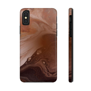 Brown Marble Tough Phone Case, Case-Mate