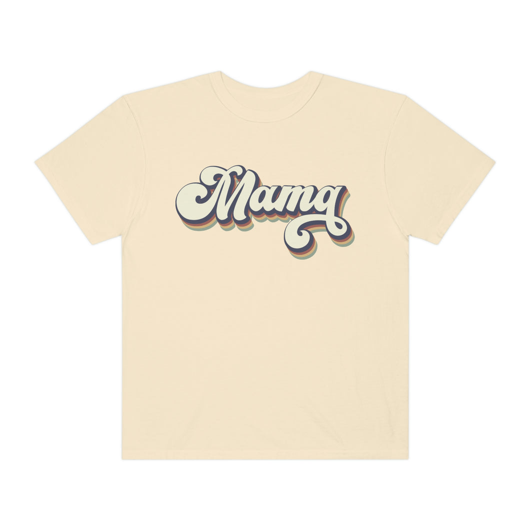 Mama Retro Letteres Women’s Vintage T-shirt