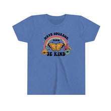 Load image into Gallery viewer, Have Courage Be Kind Girls Retro T-shirt
