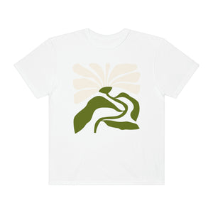 Lonely Flower Abstract Women’s Vintage T-shirt