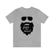 Load image into Gallery viewer, Fear The Beard Men&#39;s Short Sleeve Graphic Tee
