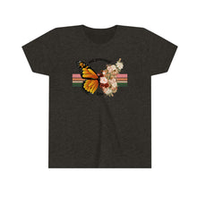 Load image into Gallery viewer, Set Yourself Free Butterfly Girls Youth Retro T-shirt
