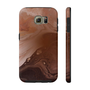 Brown Marble Tough Phone Case, Case-Mate