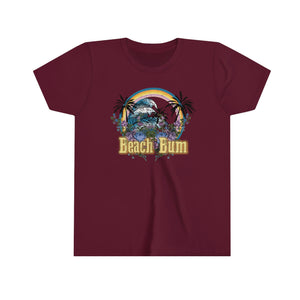 Beach Bum Youth Girls Retro T-shirt