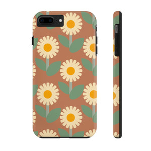 Vintage Wallflowers Tough Phone Case, Case-Mate