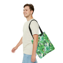 Load image into Gallery viewer, Green Jungle Tiger High Quality Tote Bag
