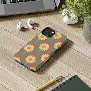 Vintage Wallflowers Tough Phone Case, Case-Mate