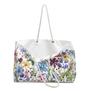 Summer Flowers Weekender/Beach Bag