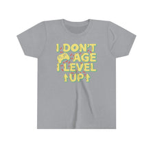 Load image into Gallery viewer, I Don&#39;t Age I Level Up Youth Boys T-shirt
