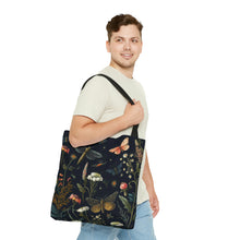 Load image into Gallery viewer, Dragonflies Black High Quality Tote Bag
